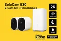 🔔 SoloCam E30 2 Cam Kit Überwachung kamera Kabellos Outdoor 2er Pack Homebase ✅