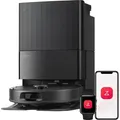 Roborock Qrevo S Pro Saugroboter Saugroboter Mit Absaugstation Wischfunktion, 18.500 Pa, 75 °c Heißwasser-moppreinigung, Anti-tangle System, Reactive Tech Hindernisvermeidung, All-in-one Dock Schwarz