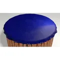 Grasekamp Pool-Abdeckplane Abdeckplane rund 640cm blau|schwarz