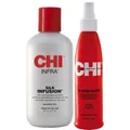 CHI Haarpflege Infra-RepairRadiant Shine Duo Silk Infusion Reconstructing Complex 177 ml + 44 Iron Guard 237 ml 1 Stk. (66,30 € / 1 Stk.)
