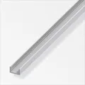 alfer U-Profil 1 m, 10 x 11.5 x 1.5 mm Aluminium eloxiert silber