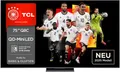 TCL 75Q8CX7 Mini-LED-Fernseher (189 cm/75 Zoll, 4K Ultra HD, Google TV, Smart-TV, Audio von Bang & Olufsen, Smart TV, Apple TV, 144Hz, 4K, Dolby Vision)