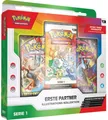 Pokemon Erste-Partner Illustrations-Kollektion (3 Booster Promos & Sticker) DE