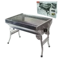 Mangal Angler Campinggrill Kohlengrill Grill rostfrei mit Klappbeinen Edelstahl