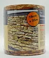 Noor Zaunblende Sichtschutzstreifen Doppelstabmatten Zaun mediterran 0,19 x 35 m