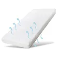 Ehrenkind® Kindermatratze Pur | Baby Matratze 80x200 Standard 100 by Oeko-TEX | Babymatratze 80x200 aus hochwertigem Schaum und Hygienebezug