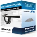 AUTO HAK Anhängekupplung starr passend für Hyundai Terracan 06.2001-03.2008 neu