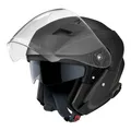 Sena Outstar S Smart Jethelm mit integrierter Bluetooth Intercom & Smartphone Konnektivität (Schwarz, L)
