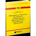Bibliographie zur Geschichte der Institute für Leibesübungen und Sportwissenschaft in Deutschland von 1924-1974 von Alexander Priebe / Feldhaus Verlag
