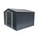 Gerätehaus Geräteschuppen Gartenhaus aus Metall - Sorbus IV - 303x301x214