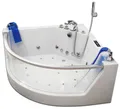 Deluxe Whirlpool  WHAWH-ATL/L Atlantik weiß Badewanne Wellness