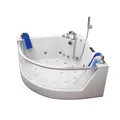 Whirlpool Badewanne Badezimmerwanne ATLANTIC Lichttherapie Radio Wellness