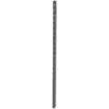 FLORAWORLD Zaunpfosten "Carat", Stahl, BxLxT: 3,5 x 250 x 3 cm - silberfarben