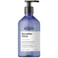 LOreal-Professionnel-Paris Haarpflege Serie-Expert-Blondifier-x-SilverProfessional Gloss Shampoo 500 ml (42,24 € / 1 l)