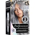 LOreal-Paris Haarfarbe ColorationPréférence Vivid Colors Intensive Glanzfarbe 10.112 Soho/Silver Grey 1 Stk. (9,99 € / 1 Stk.)