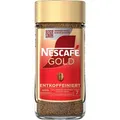 Nescafe Kaffee Gold, entkoffeiniert, löslicher Kaffee, 100% Arabica, 190 g