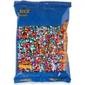 Hama-Perlen Bügelperlen 201-90 Streifen Mix, Ø 5 mm, 6 Farben sortiert, gestreift, 3.000 Stück