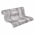 Tapete Vlies 37743-2 Optik Eisen grau livingwalls (5,30€/1qm)