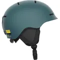 Salomon Orka Kinder Helm Ski Snowboarden, Einfach Anzupassende Passform, leicht, Grau, KL 5659