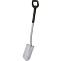 Fiskars Telescopic Gärtnerspaten Xact Spitz Orange-Schwarz