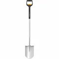 Fiskars Teleskop-Spaten Xact spitz, Schaufel, Borstahl, Stahl, Kunststoff 130 cm