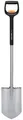 Fiskars Xact Spaten Teleskopspaten spitz