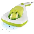 MAXXMEE Milben-Handstaubsauger Kompakt mit UV-C-Licht 300W weiß/limegreen ** - Grün/Weiß