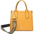 L.CREDI Handtasche Umhängetasche Phemia Hand Bag Amber apricot - Orange