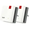 2er Pack FRITZ!Repeater 1200 AX WiFi 6, Dual-Band, bis zu 3000 Mbit/s