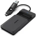 BENFEI Festplattengehäuse Externes 2.5 Zoll SATA Festplattengehäuse USB C /A