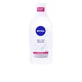 NIVEA Micellair Skin Breathe Agua Micelar Piel Seca/sensible, Agua Micelar Desmaquillante, Limpieza Facial, Desmaquillador De Ojos, Rostro Y Labios - 400 Ml