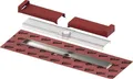 Duschrinne Evo 800 mm Rinnenkörper gerade, mit Seal System Dichtmanschette