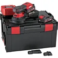 Flex Akku-Exzenterschleifer ORE 2-125 18-EC/2.5 Set (mit Akku, inkl. Schnellladegerät, Schleifteller-ø 125 mm, Multisander mit Drehzahlregelung 18 V) 532083