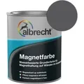 Albrecht - Magnetfarbe 750 Ml Dunkelgrau Matt Magnethaftend Tafel Wand Innen