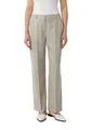 Comma Elegante Marlenehose aus leichtem Flanell
