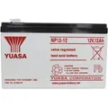 Yuasa Np12-12 Agm-batterie 12 Ah Schwarz