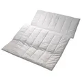 Centa-Star 4-Jahreszeitenbettdecke Sport Line 135 x 200 cm Baumwolle Weiß