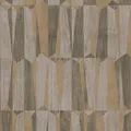 Bricoflor 60Er Jahre Tapete In Holzoptik Ausgefallen Vliestapete In Braun Gold Für Wohnzimmer Und Büro Holztapete Aus Vlies