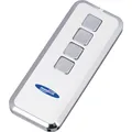 Novoferm Garagentor Handsender Mini-Novotron 524 Design, 4 Kanal, Silber / Weiss (Handsender) (TM15912101150)