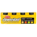 (144,95€/1kg) Berkley PowerBait Trout Bait Assortment - Forellenteig Set, Paste