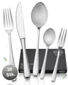 RÖSLE PASSION Besteck Set für 6 Personen – 30-teiliges Hochglanzpoliertes Essbesteck aus Edelstahl 18/10 – Premium Besteckset, Spülmaschinengeeignet, in Eleganter Geschenkbox