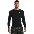 Under Armour® Trainingsshirt UA HG ARMOUR COMP LONG SLEEVE sportliche Passform, atmungsaktiv, schnell trocknend schwarz XS (40/42)