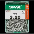 Spax Schrauben T-Stern plus Gelb Stahl 20 x 3 mm - 100 Stück