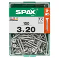 Spax Universalschrauben 3.0 x 20 mm TX 10 - 100 Stk.  Schraube