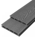 Endorphin Terrassendielen ® 20m² Premium WPC Terrassendielen in Holzoptik–Farbe: grau