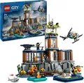 LEGO® Polizeistation auf der Gefängnisinsel (60419), LEGO City Konstruktionsspielsteine, (980 St), Made in Europe