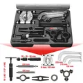 KS TOOLS 700.1200 Hydraulischer Abziehersatz 2-armig und 3-armig, 22-tlg