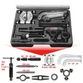 KS Tools Hydraulischer Abziehersatz 2-armig und 3-armig, 22-tlg, 700.1200 