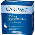 CALCIMED 500 mg Brausetabletten, 20 St PZN 09750151