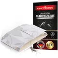 KRAFTKÖNIG Silberfischfalle 12er Set – Silberfische bekämpfen & Papierfische bekämpfen – Starke Klebefalle gegen Silberfische – Alternative zur Silberfisch Köderdose & Silberfisch Spray